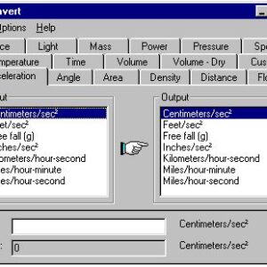 unit convertor flocare